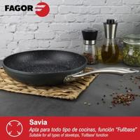 Pan Fagor Savia Gehard aluminium Grijs Ø 24 cm - thumbnail