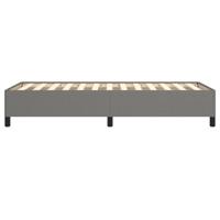 Bedframe zonder matras 90x190 cm stof donkergrijs - thumbnail