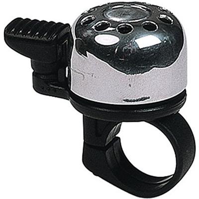 MOUNTY mini fietsbel "billy plus" mini bell billy plus sil.