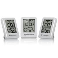 BRESSER ClimaTemp Hygro Indicator Set van 6 Thermo-/Hygrometers (wit) - thumbnail