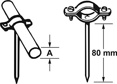 Cornat Beugel Verzinkt Buis 1/2 (5St) - T562101