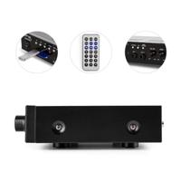 LTC -ATM6000BT - 2 x 50W HIFI Stereo Versterker - USB, SD en Bluetooth - Hoogglans Zwart - thumbnail