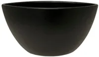HS bloempot Petra 32x17x17cm zwart - thumbnail