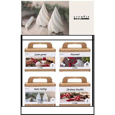 Creativ Company Klein baliedisplay, category, kerstmis, volwassenen, h: 458 mm, d: 322 mm, b: 416 mm, 36 eenh./ 1 stuk Creativ Company Klein baliedisplay, category, kerstmis, volwassenen, h: 458 mm, d: 322 mm, b: 416 mm, 36 eenh./ 1 stuk