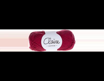 byClaire cotton 013 bordeaux - Haakgaren / Breigaren