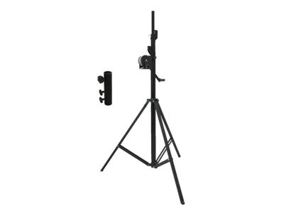 Eurolite EUROLITE Set STT-400/85 Winch stand TÜV/GS black + STV-3529 Adapter long