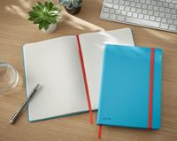 Leitz Cosy notitieboek met harde kaft, voor ft B5, gelijnd, blauw - thumbnail
