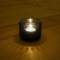 Iittala Kastehelmi Waxinelichthouder Grey - thumbnail