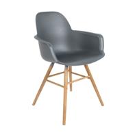 Zuiver Albert Kuip armstoel Dark Grey - thumbnail