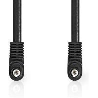 Nedis Audio-Videokabel | 3,5 mm Male | 3,5 mm Male | Vernikkeld | 2.00 m | Rond | PVC | Zwart - CVGL22000BK20 - thumbnail
