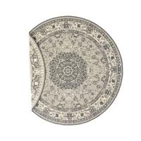 Tapeso Rond Vintage buitenkleed - Flip Agnes grijs - 200 cm rond - thumbnail
