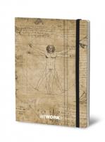 Stifflex notitieboek Leonardo 15 x 21 cm papier 192 pag's - thumbnail