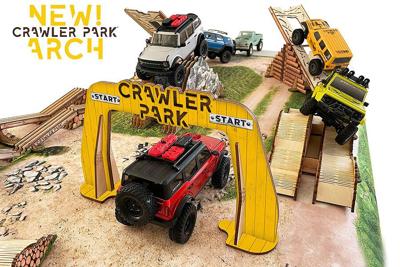 Crawler Park Start/Finish voor 1/24 Crawlers
