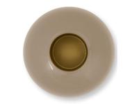 Pip Studio Metalen Vaas Khaki 32cm - thumbnail