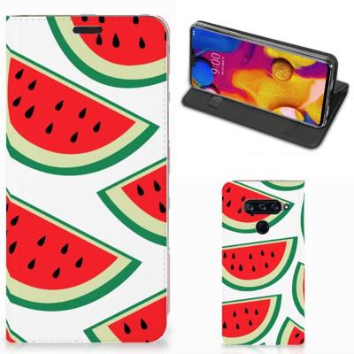 LG V40 Thinq | Flip Style Cover | Watermelons