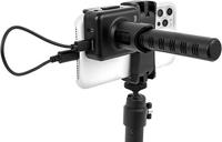 IK Multimedia iRig Mic Video Cameramicrofoon Dasspeld Zendmethode:Kabelgebonden Incl. klem, Incl. kabel USB Kabelgebonden - thumbnail