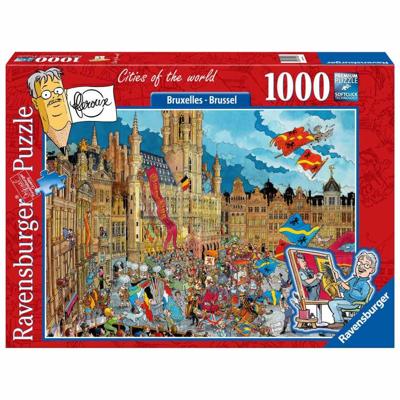 Ravensburger Cities of the World puzzel Brussel - 1000 stukjes