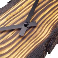 NeXtime NE-3263BR Forest Large Wandklok 45 cm Hout/Zwart - thumbnail