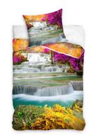 Waterval dekbedovertrek Dekbedovertrek 140 x 200 cm 70 x 90 cm - Katoen - thumbnail