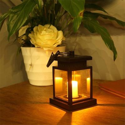 Solar kaarslicht retro buitenwater dichte LED tuin licht