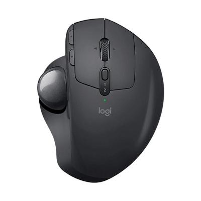 Logitech MX ERGO 440DPI Bluetooth + Unifying dual-mode draadloze trackball optische muis (zwart)