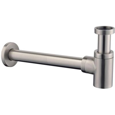 Wiesbaden Star Sifon Laag 5/4" x 32mm Geborsteld Staal