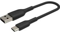 Belkin BOOST CHARGE USB-C/ USB-A kabel kabel 15 centimeter, CAB001bt0MBK - thumbnail