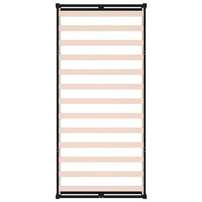 Bedframe massief hout zwart 75x190 cm 2FT6 Small Single Bedframe massief hout zwart 75x190 cm 2FT6 Small Single