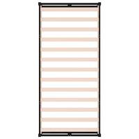 Bedframe massief hout zwart 75x190 cm 2FT6 Small Single - thumbnail