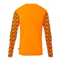 Uhlsport Progressive Keepersshirt Feloranje Zwart - thumbnail
