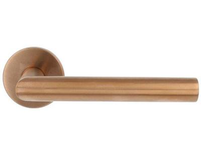 Formani Basics LB2-19 EN1906/3 deurkruk geveerd op rozet - PVD mat brons