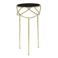 Mauro Ferretti Ring Ronde tafel in goud metaal met 3 poten - thumbnail