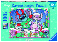 Ravensburger Disney Stitch puzzel Merry Everything XXL - 100 stukjes - thumbnail