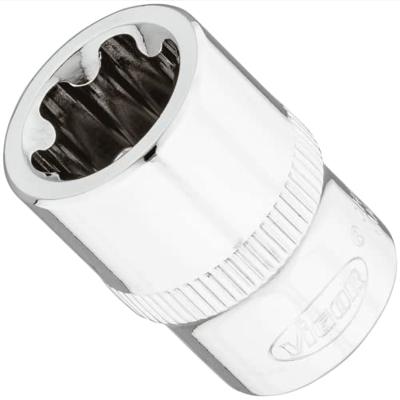 Vigor V7920-EP16 E+ profiel Dopsleutelinzetstuk 1 stuks Vierkant, 3/8 (10 mm)