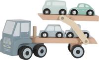 Little Dutch Wooden transporter speelgoedvoertuig - thumbnail