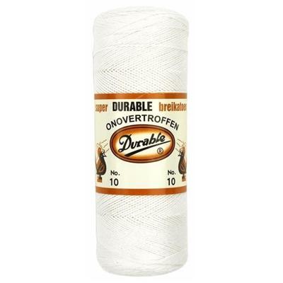 Durable Breikatoen 9 Wit - Haakgaren / Breigaren Durable Breikatoen 9 Wit - Haakgaren / Breigaren