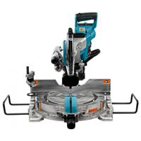 Makita DLS111PT2U 2x18 V Radiaal afkortzaag 260 mm 5,0 Ah accu (2 st), duo snellader - DLS111PT2U - thumbnail