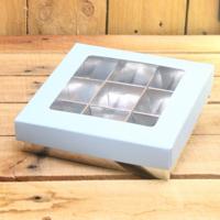 Bonbon doosjes - Chocolade doosje - Pastel blauw presentatiedoos - 24 stuks - thumbnail