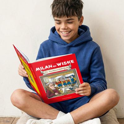 Persoonlijk stripboek - Suske en Wiske 'De Nachtwachtbrigade' (Hardcover)