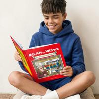 Persoonlijk stripboek - Suske en Wiske 'De Nachtwachtbrigade' (Hardcover) - thumbnail