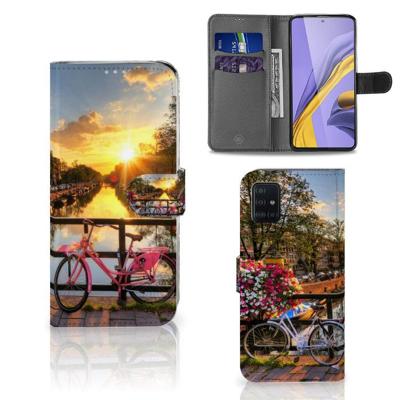 Samsung Galaxy A51 | Flip Cover | Amsterdamse Grachten