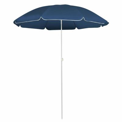Parasol met stalen paal 180 cm blauw Parasol met stalen paal 180 cm blauw
