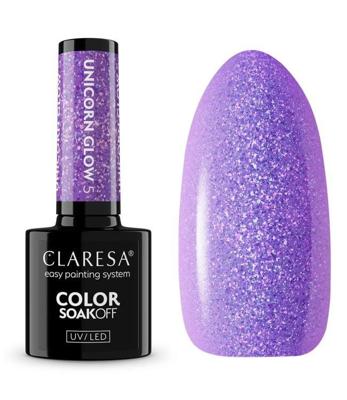 Claresa uv/led gellak 5ml unicorn glow 5 Claresa uv/led gellak 5ml unicorn glow 5