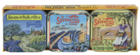 La Savonnerie De Nyons Soap Bar Set 3 Pcs - Provencal Scenes 100 g Zeep 300 g - thumbnail