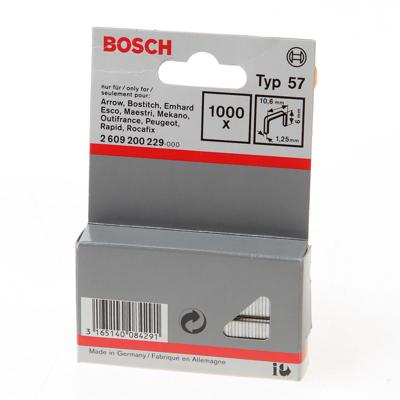 Bosch Professional Niet met platte draad 6mm type 57 VE=1000 - 2609200229
