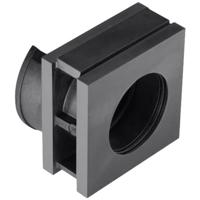HellermannTyton VP-L_28-29_Ins-sgl-PL-BK Enkele doorvoertule Halogeenvrij TPE Zwart 1 stuk(s) - thumbnail