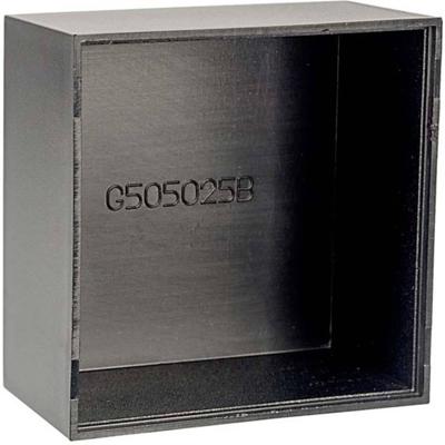 Gainta G505025B Gegoten behuizing 50 x 50 x 25 ABS kunststof Zwart 1 stuk(s)