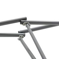 Hangmat met inklapbare standaard zwart - thumbnail