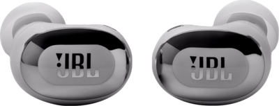 JBL Live Buds 3, Draadloze Oordopjes met Bluetooth, 40 uur Batterijduur, True Adaptive Noise Cancelling en Hoogwaardig JBL Signature Geluid, IP55 Waterproof, Zilver