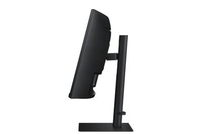 Samsung ViewFinity S65UC Curved High Resolution Monitor met luidsprekers, 34 inch, VA-paneel, 3440 x 1440 pixels, vernieuwingsfrequentie 100 Hz, responstijd 5 ms, USB-C met 90 W opladen, pivot